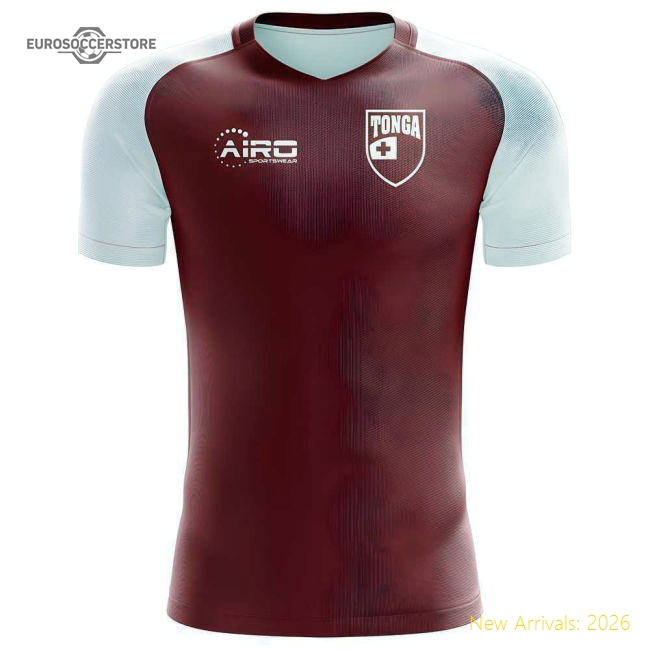 2025-2026 Tonga Home Concept Football Shirt - Baby-Football Shirts Shop