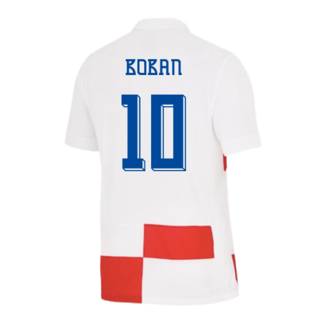 2024-2025 Croatia Home Shirt (Boban 10)-Football Shirts Shop