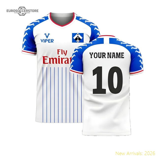 Hamburg 2024-2025 Home Concept Football Kit (Viper) (Your Name)-Football Shirts Shop