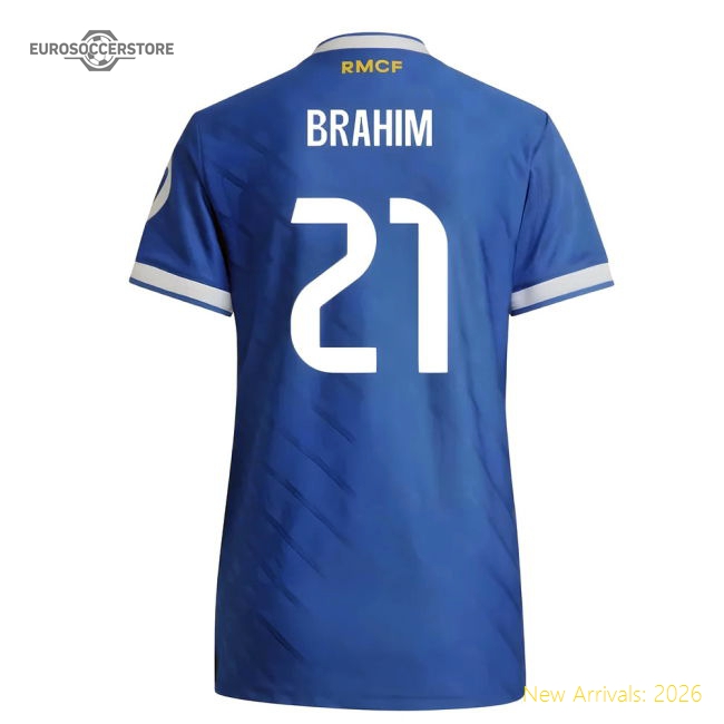 2025-2026 Real Madrid Authentic Third Shirt (Womens) (Brahim 21)-Football Shirts Shop