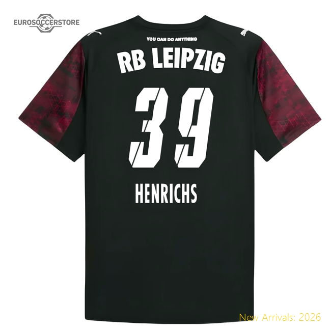 2025-2026 Red Bull Leipzig Third Shirt (Henrichs 39)-Football Shirts Shop