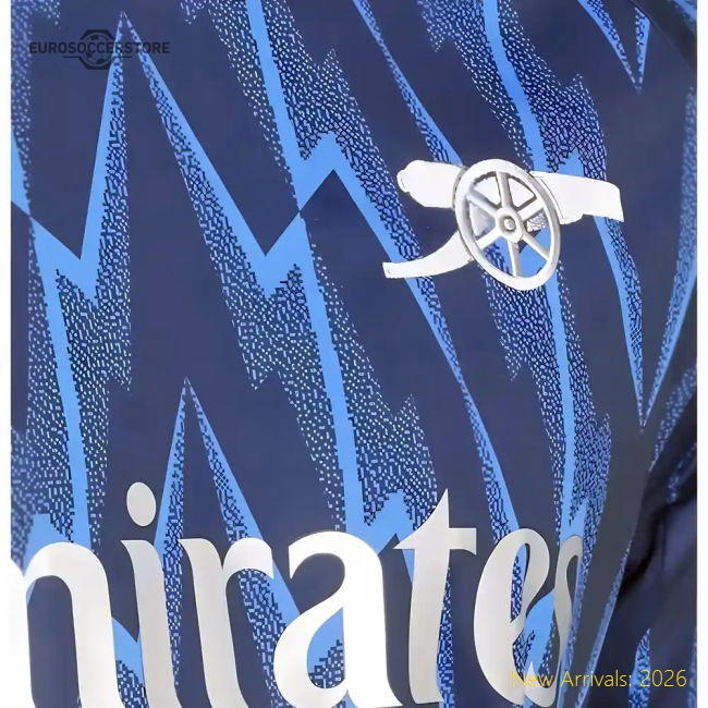 2025-2026 Arsenal Long Sleeve Away Shirt-Football Shirts Shop