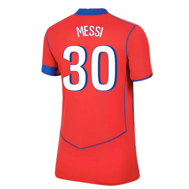 2025-2026 PSG Third Shirt (Womens) (Messi 30)-Football Shirts Shop