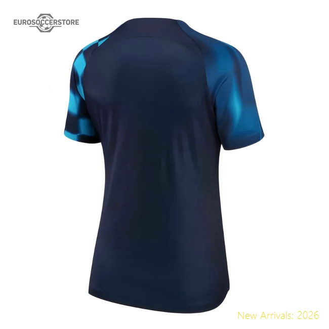 2022-2023 Croatia Away Shirt (Ladies)-Football Shirts Shop