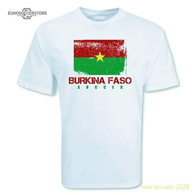 Burkina Faso Soccer T-shirt-Football Shirts Shop