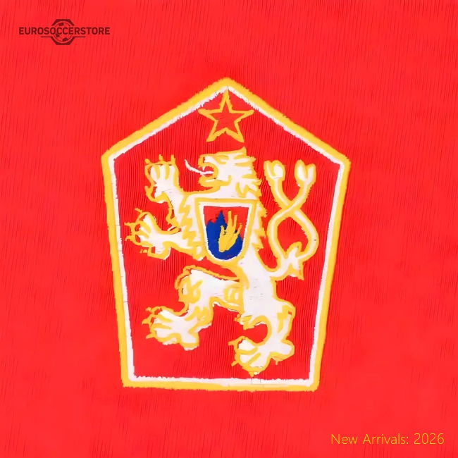 Czechoslovakia 1976 European Champions Retro Football Shirt-Football Shirts Shop