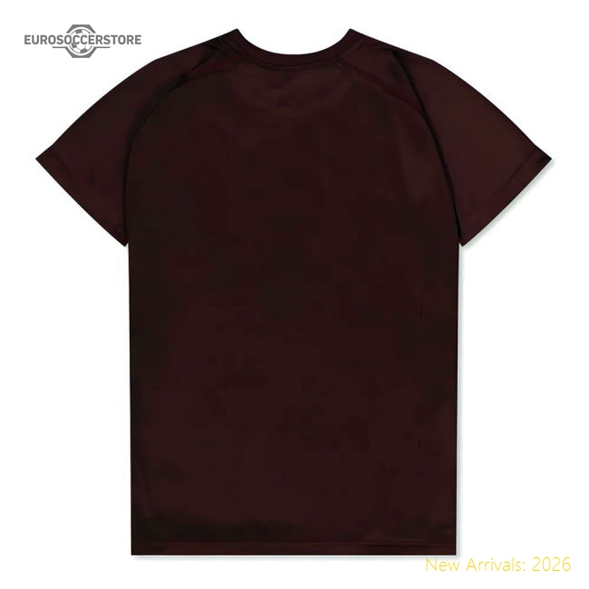 West Ham United Poly T-Shirt (Claret/Blue) - Kids-Football Shirts Shop