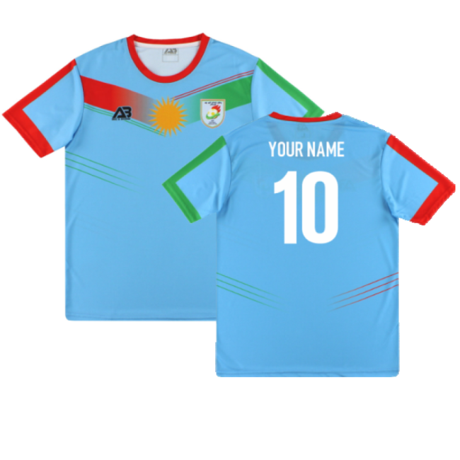 2019-2020 Kurdistan Away Shirt (Your Name)-Football Shirts Shop