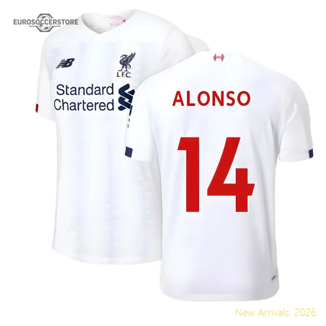 2019-2020 Liverpool Away Football Shirt (Alonso 14)-Football Shirts Shop