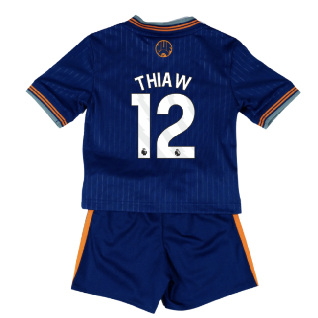 2025-2026 Newcastle Third Mini Kit (Thiaw 12)-Football Shirts Shop