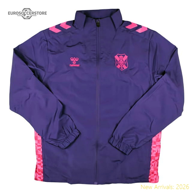 2024-2025 Tenerife Line Up Jacket-Football Shirts Shop