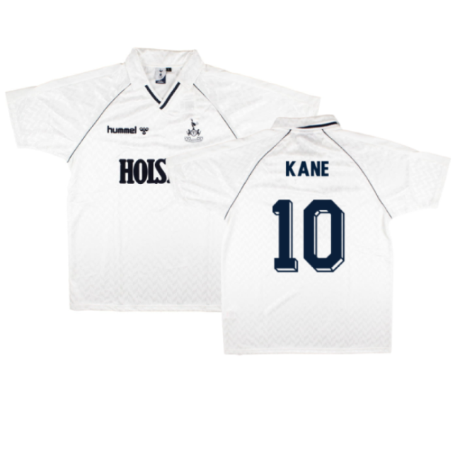 Tottenham 1989 Retro Hummel Home Shirt (Kane 10)-Football Shirts Shop