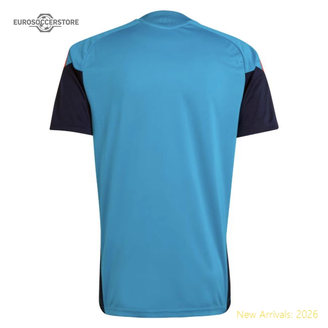 2026-2027 Spain Training Jersey (Bold Aqua)-Football Shirts Shop