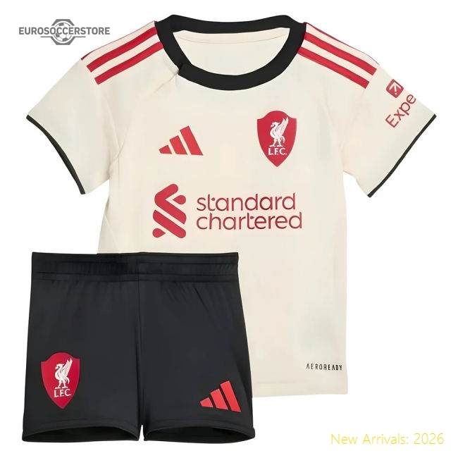 2025-2026 Liverpool Away Baby Kit-Football Shirts Shop