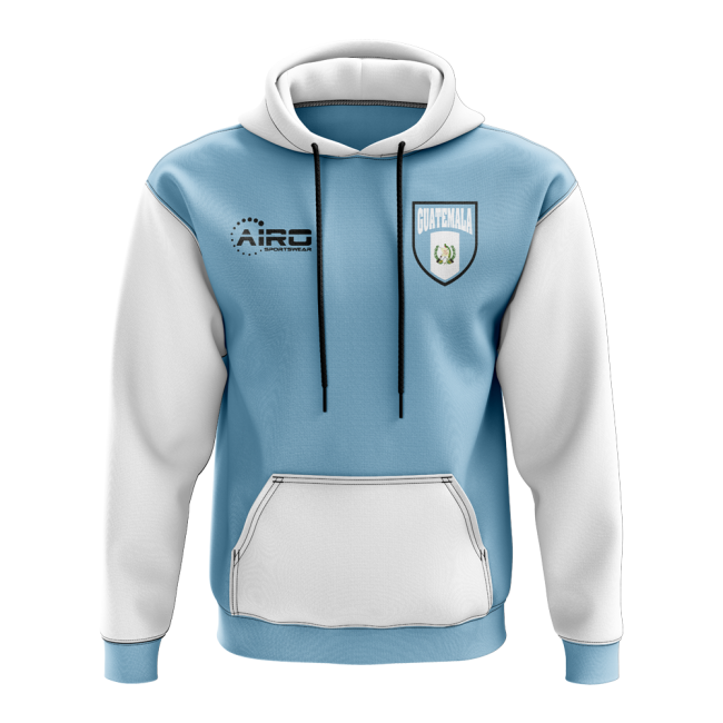 Guatemala Concept Country Football Hoody (Sky)-Football Shirts Shop