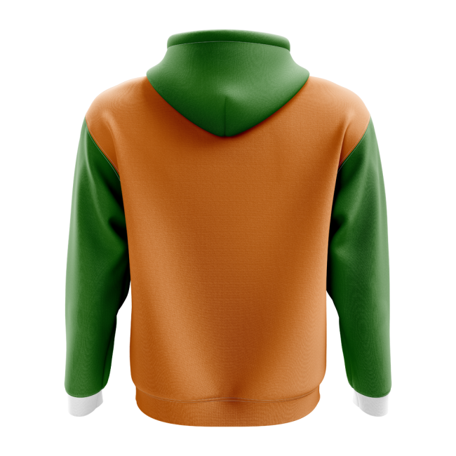 India Concept Country Football Hoody (Orange)-Football Shirts Shop