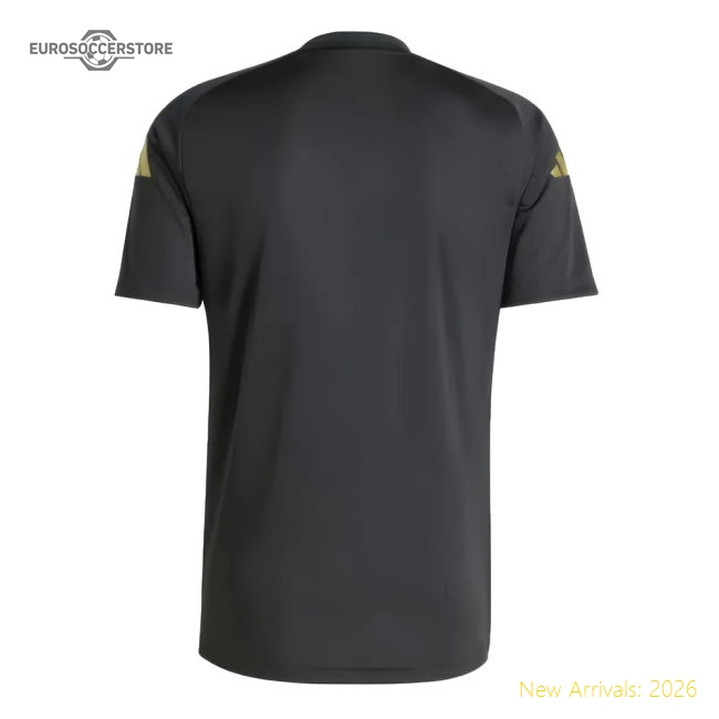 2024-2025 Argentina Pre-Match Shirt (Black)-Football Shirts Shop
