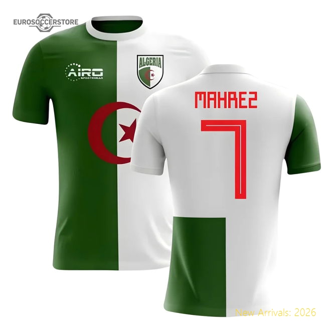 2025-2026 Algeria Home Concept Football Shirt (Mahrez 7)-Football Shirts Shop