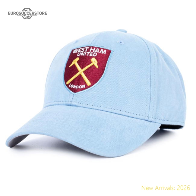 West Ham United FC MVP Sky Blue Cap-Football Shirts Shop