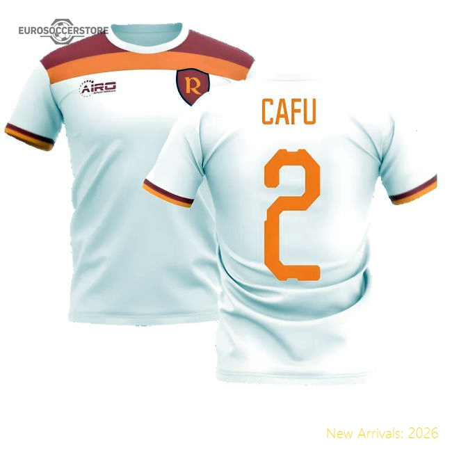 2025-2026 Roma Away Concept Football Shirt (CAFU 2)-Football Shirts Shop