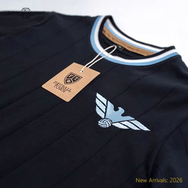 Aquila Black Football Shirt-Football Shirts Shop