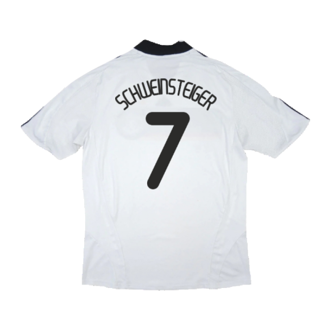 Germany 2008-09 Home Shirt ((Good) S) (SCHWEINSTEIGER 7)-Football Shirts Shop