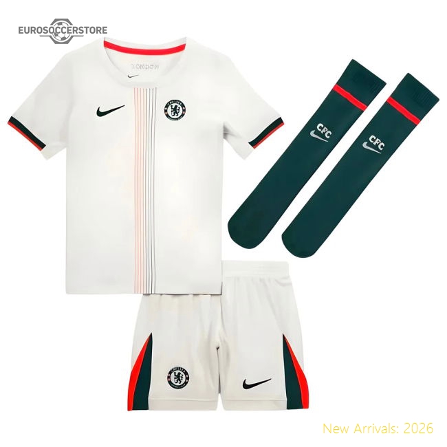 2025-2026 Chelsea Away Mini Kit-Football Shirts Shop