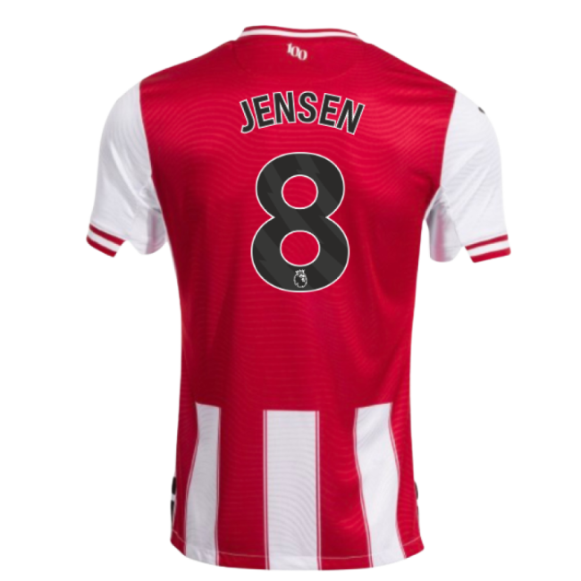2025-2026 Brentford Home Shirt (Jensen 8)-Football Shirts Shop