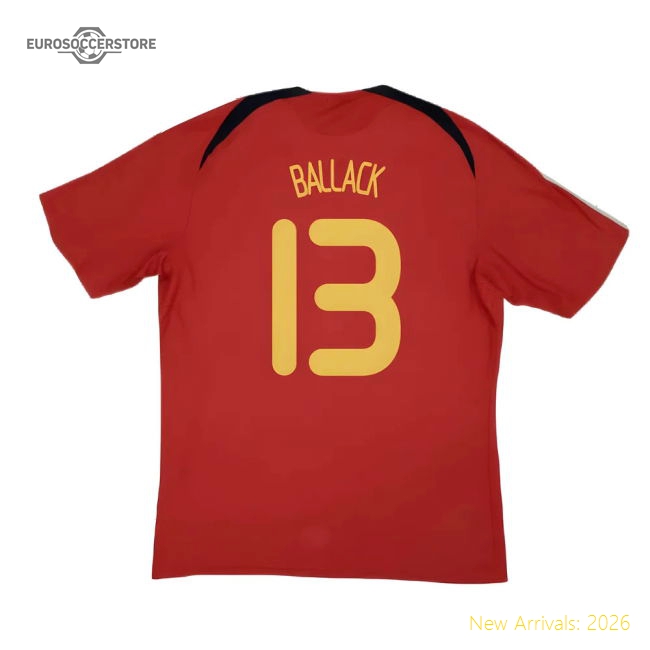 Germany 2008-10 Away Shirt ((Excellent) XXL) (BALLACK 13)-Football Shirts Shop