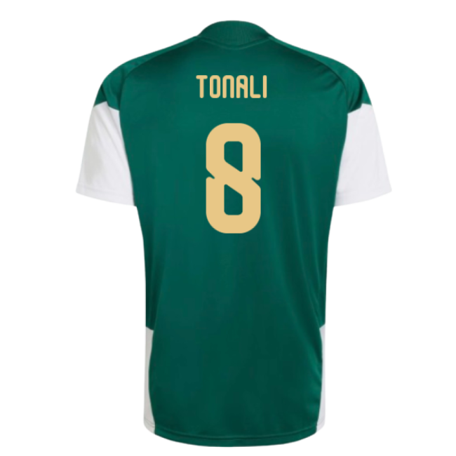 2026-2027 Italy Training Jersey (Green) (Tonali 8)-Football Shirts Shop
