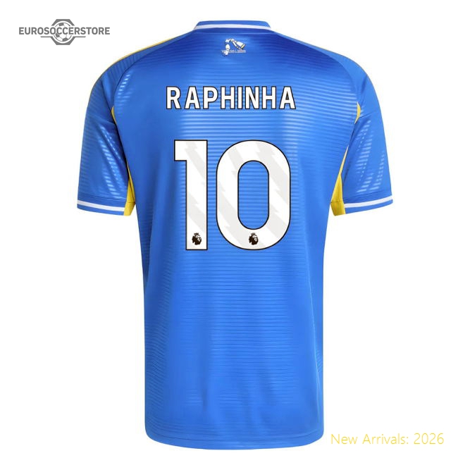 2025-2026 Leeds Away Shirt (Raphinha 10)-Football Shirts Shop