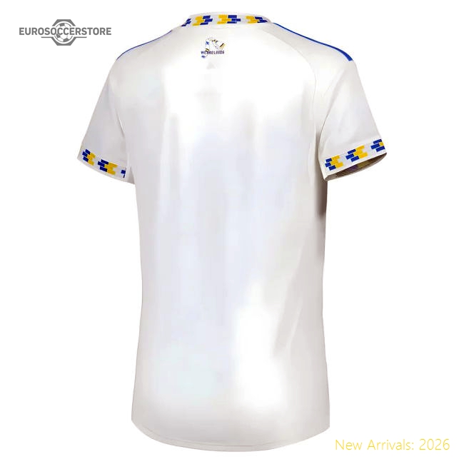 2025-2026 Leeds United Home Shirt (Womens)-Football Shirts Shop