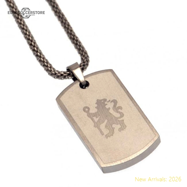 Chelsea FC Icon Dog Tag & Chain-Football Shirts Shop