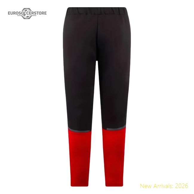 2023-2024 AC Milan Casuals Pants (Black)-Football Shirts Shop