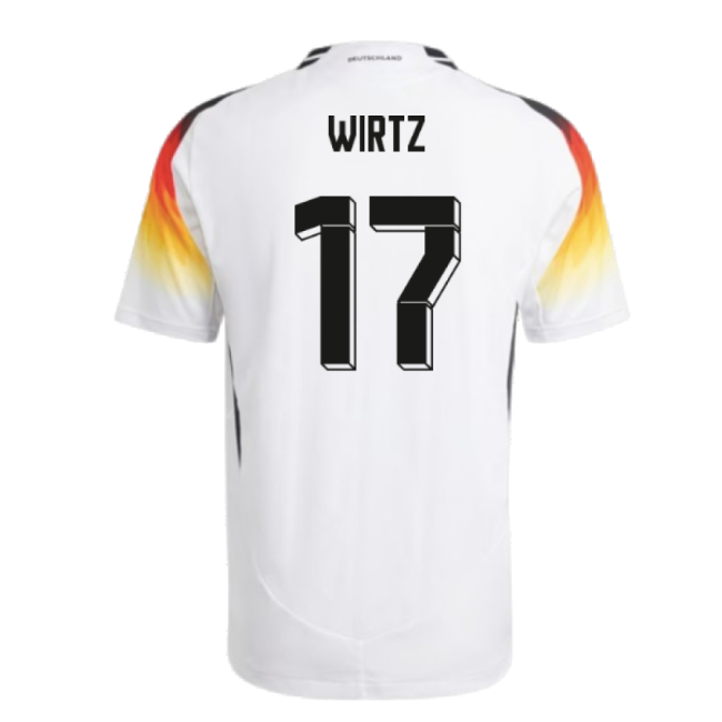 2024-2025 Germany Authentic Home Shirt (Wirtz 17)-Football Shirts Shop