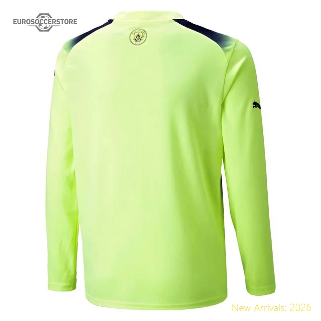 2022-2023 Man City Long Sleeve Third Shirt-Football Shirts Shop