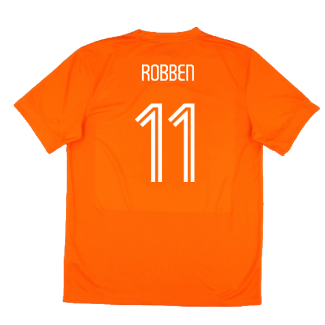 Holland 2014-15 Home Shirt (Good) (Robben 11)-Football Shirts Shop
