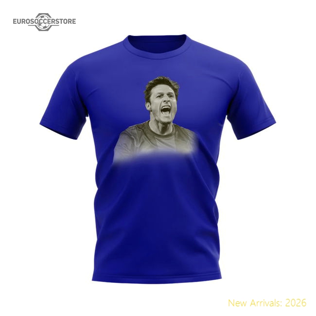 Javier Zanetti Inter Milan Legend T-Shirt (Blue)-Football Shirts Shop