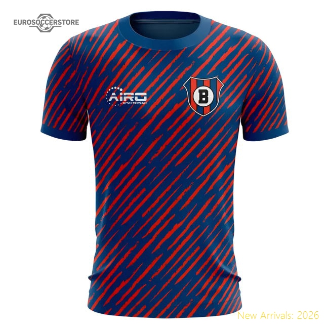 2025-2026 Bologna Home Concept Football Shirt-Football Shirts Shop
