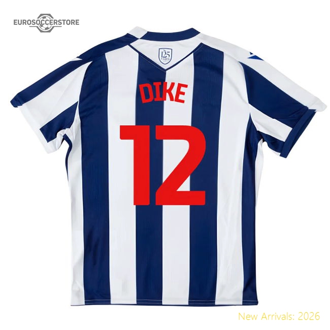 2025-2026 West Brom WBA Home Shirt - Kids (Dike 12)-Football Shirts Shop