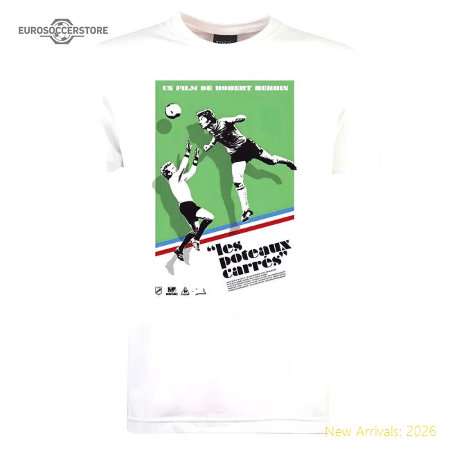 Pennarello: Les poteaux carres 1976 - White-Football Shirts Shop
