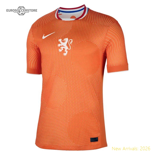 2025-2026 Netherlands Womens Team Home Shirt (Unisex)-Football Shirts Shop