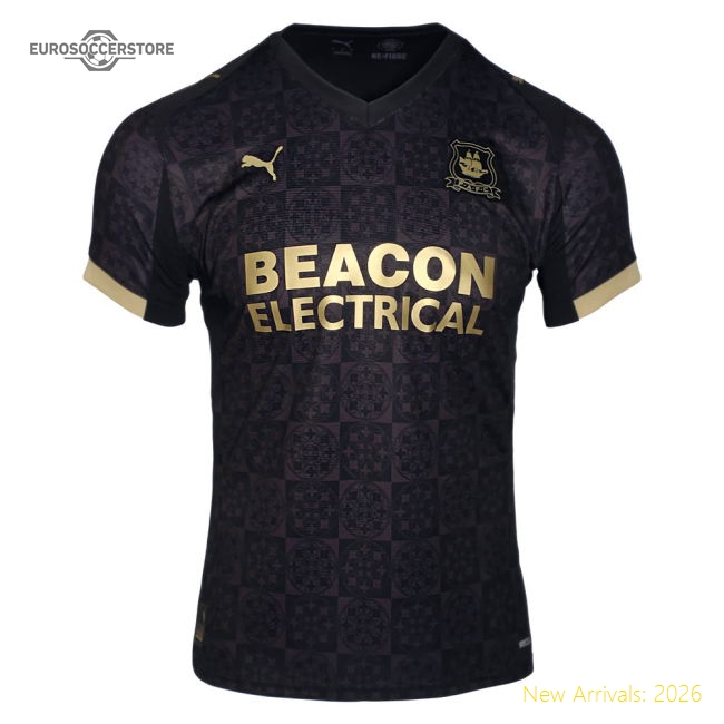 2025-2026 Plymouth Argyle Away Shirt-Football Shirts Shop