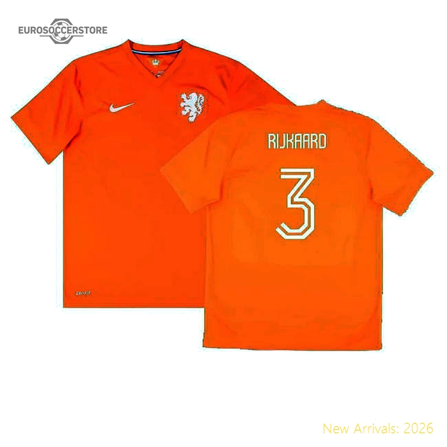 Holland 2014-15 Home Shirt (Good) (Rijkaard 3)-Football Shirts Shop