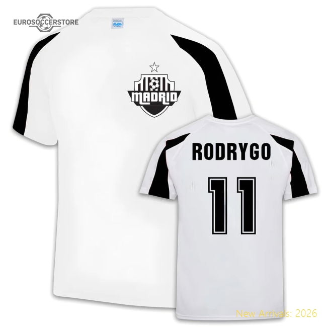 Real Madrid Sports Training Jersey (Rodrygo 11)-Football Shirts Shop