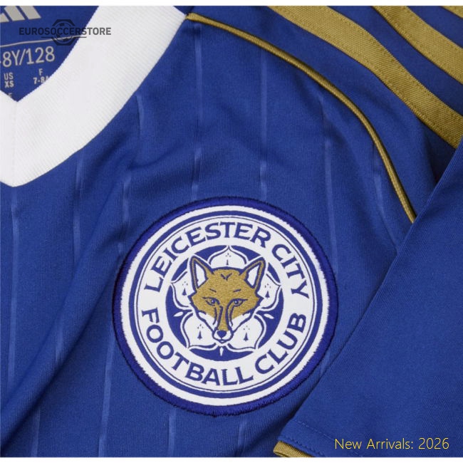 2025-2026 Leicester City Home Shirt - Kids-Football Shirts Shop