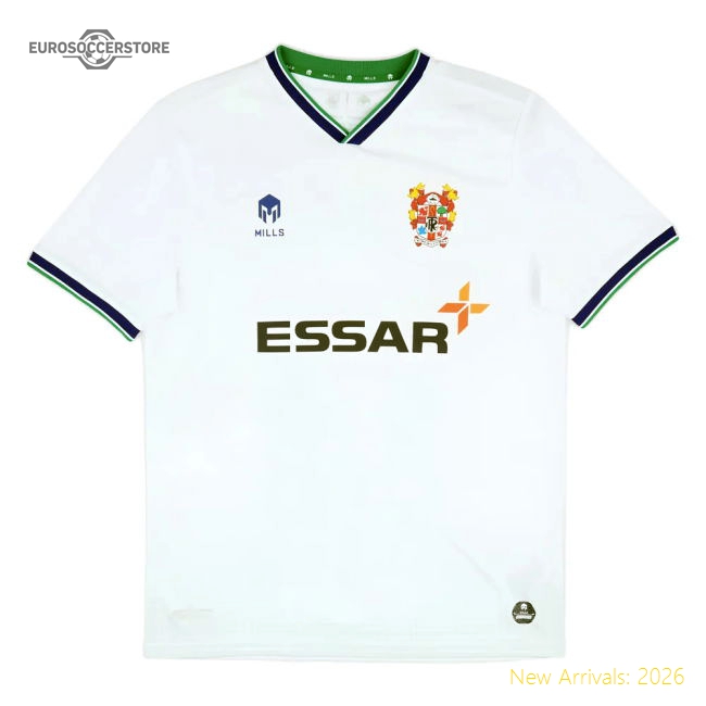 2023-2024 Tranmere Rovers Home Shirt-Football Shirts Shop