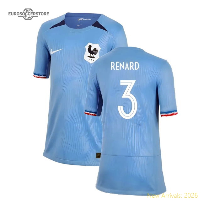 2023-2024 France Home Shirt (Kids) (Renard 3)-Football Shirts Shop