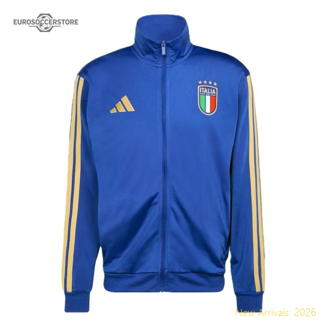 2025-2026 Italy DNA Track Top (Blue)-Football Shirts Shop