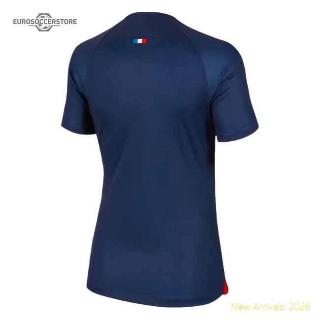 2023-2024 PSG Home Shirt (Ladies)-Football Shirts Shop